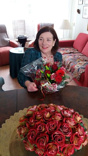 Bloemen voor oma